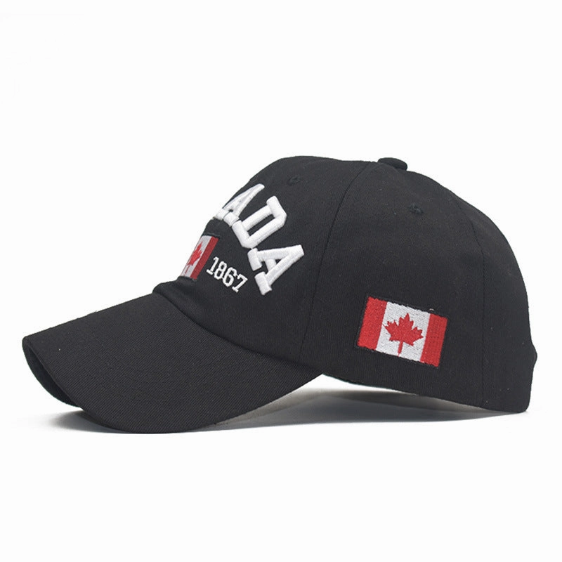 Wholesale Cotton Canadian Baseball Caps