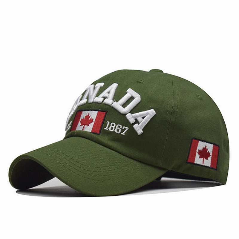 Wholesale Cotton Canadian Baseball Caps