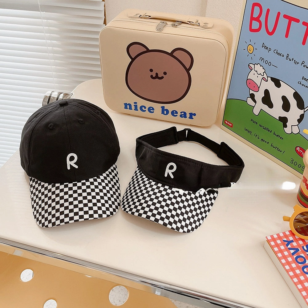 Wholesale Cotton Checkerboard Series Baseball Hollow Cap