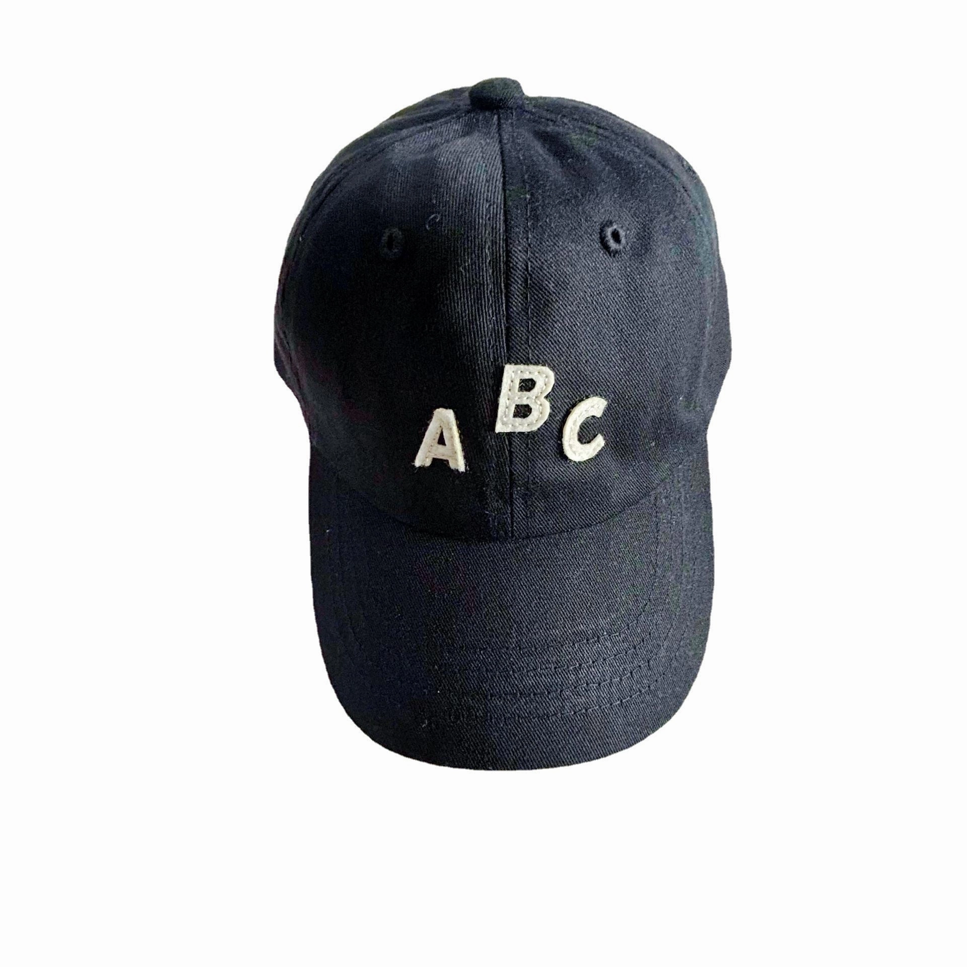 Wholesale Cotton Children's Letter Embroidery Baseball Cap