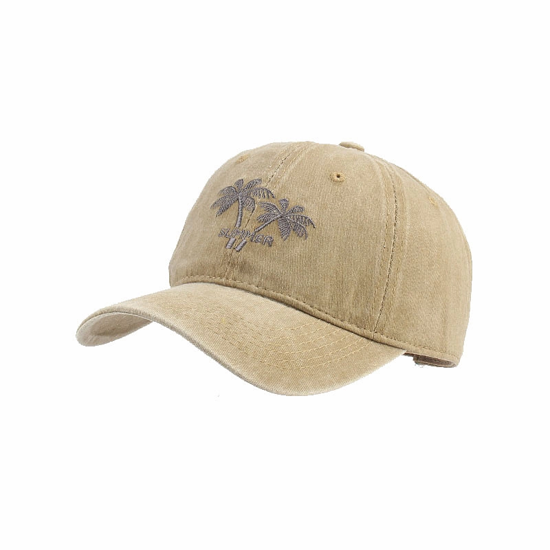 Wholesale Cotton Coconut Tree Baseball Cap