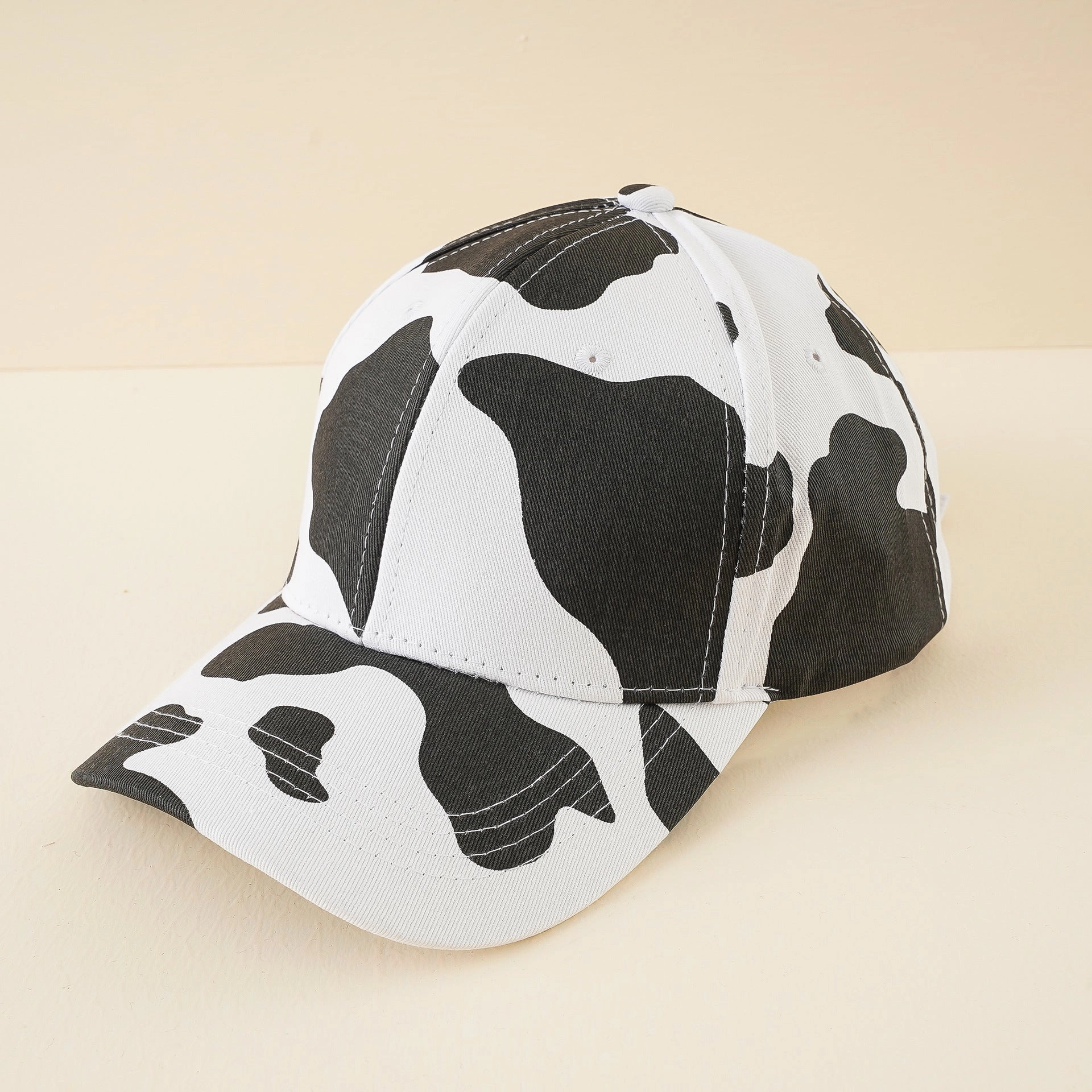 Wholesale Cotton Cow Pattern Baseball Cap