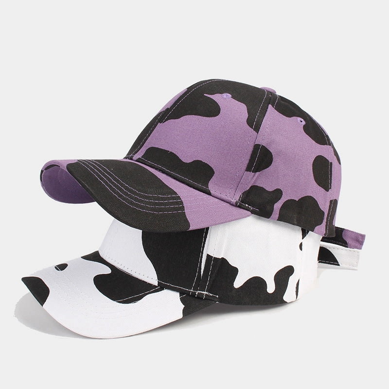 Wholesale Cotton Cow Pattern Baseball Hat