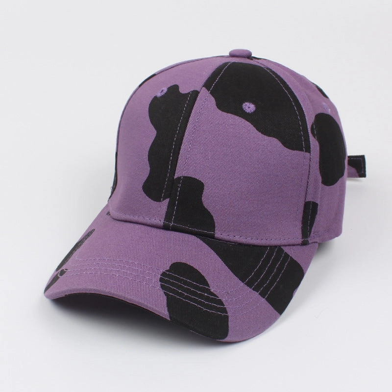 Wholesale Cotton Cow Print Baseball Cap