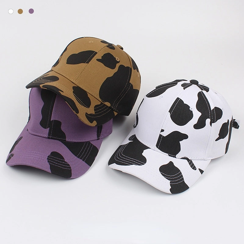Wholesale Cotton Cow Print Baseball Cap