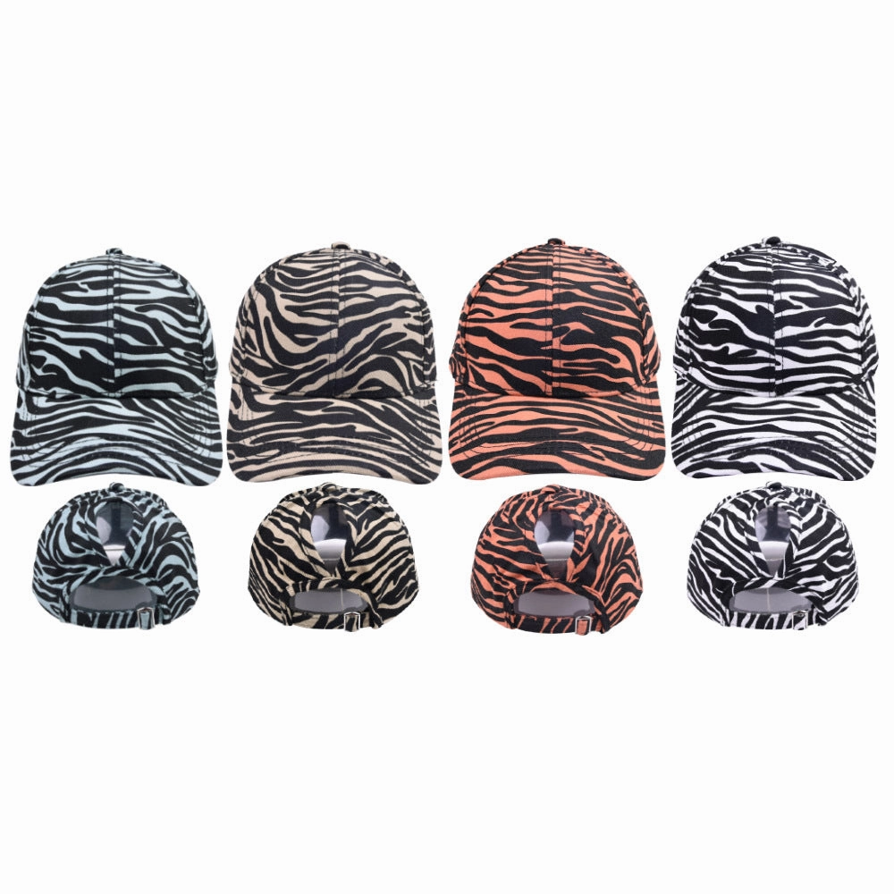 Wholesale Cotton Cow Stripe Baseball Cap