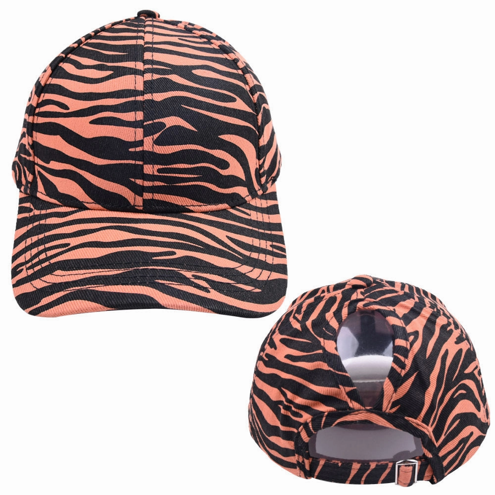 Wholesale Cotton Cow Stripe Baseball Cap