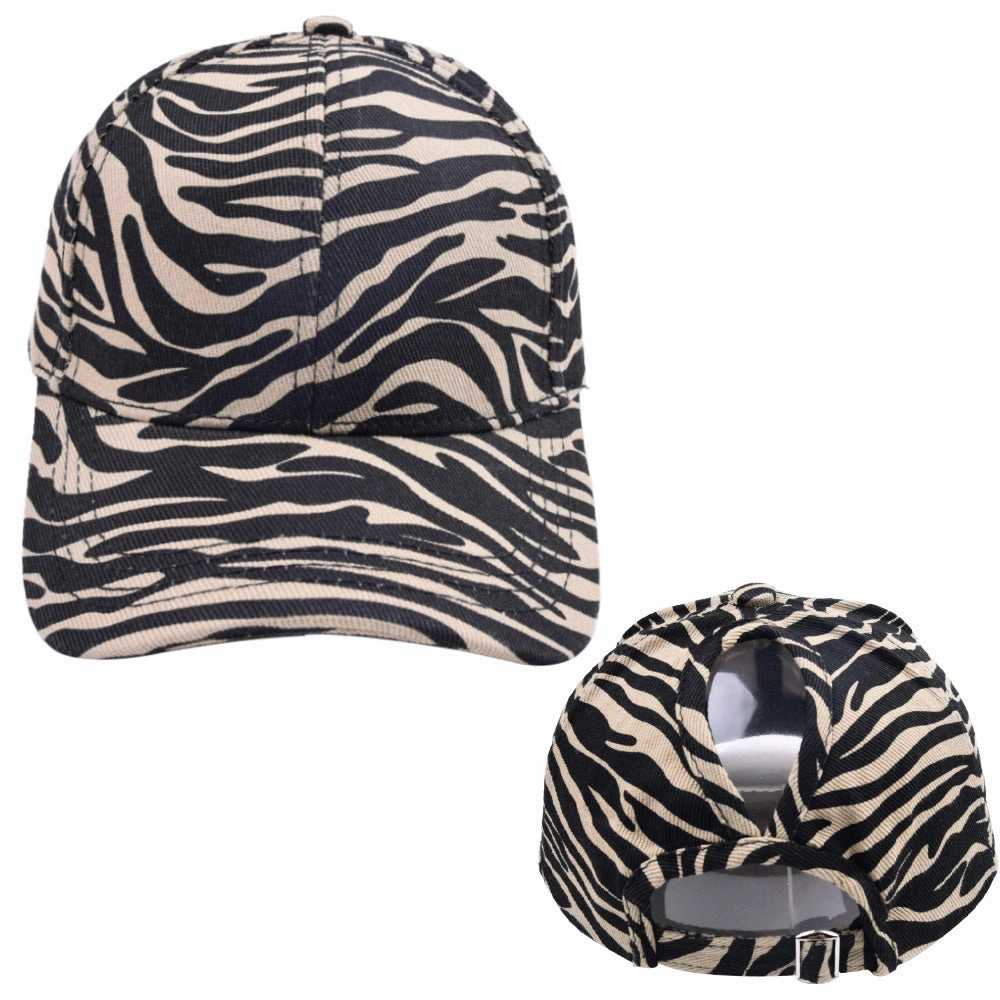 Wholesale Cotton Cow Stripe Baseball Cap