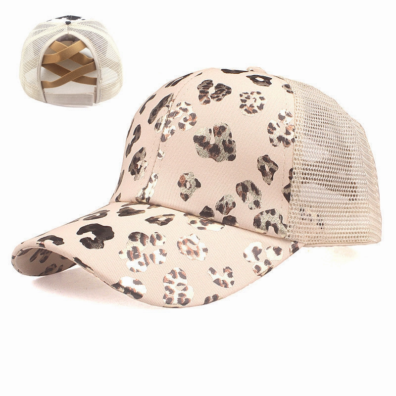 Wholesale Cotton Cross Horsetail Embroidery Patch Baseball Cap