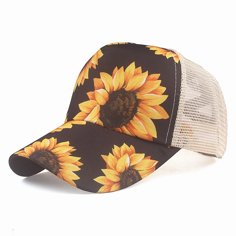 Wholesale Cotton Cross Horsetail Embroidery Patch Baseball Cap