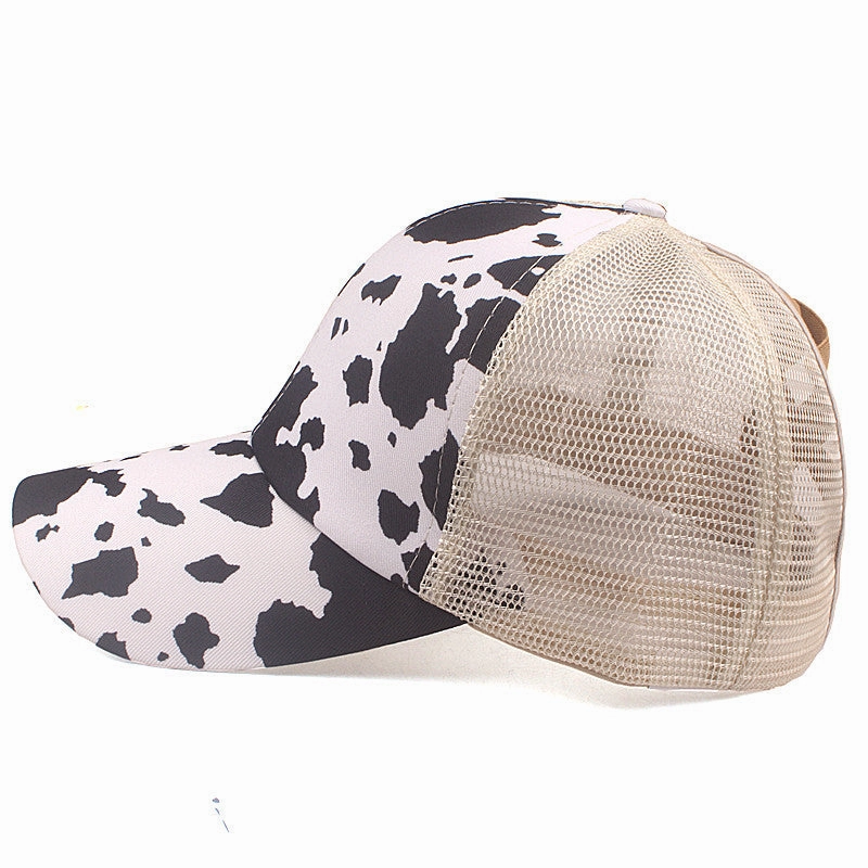 Wholesale Cotton Cross Horsetail Embroidery Patch Baseball Cap