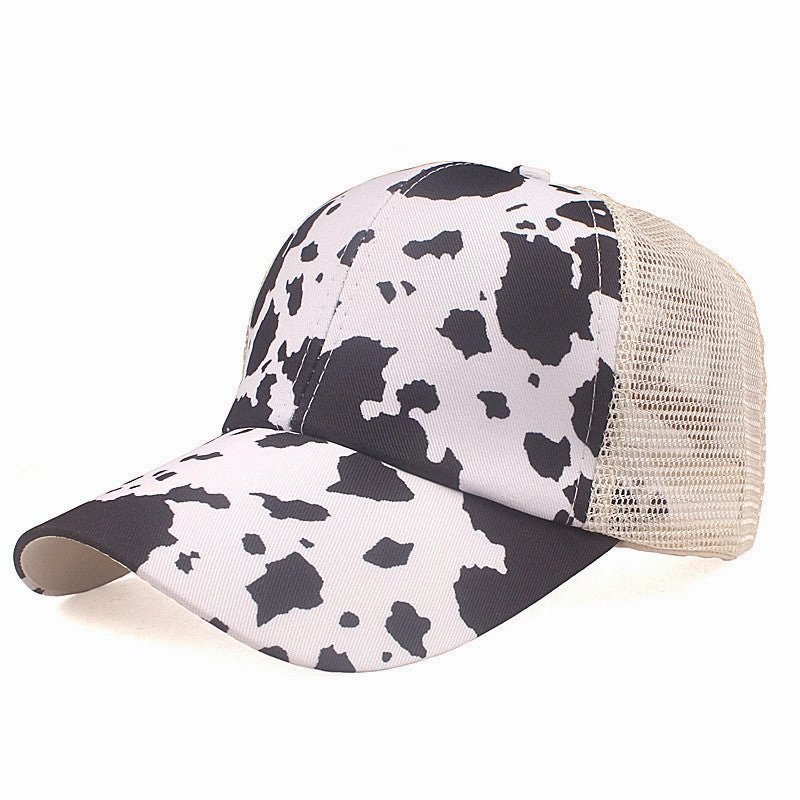 Wholesale Cotton Cross Horsetail Embroidery Patch Baseball Cap