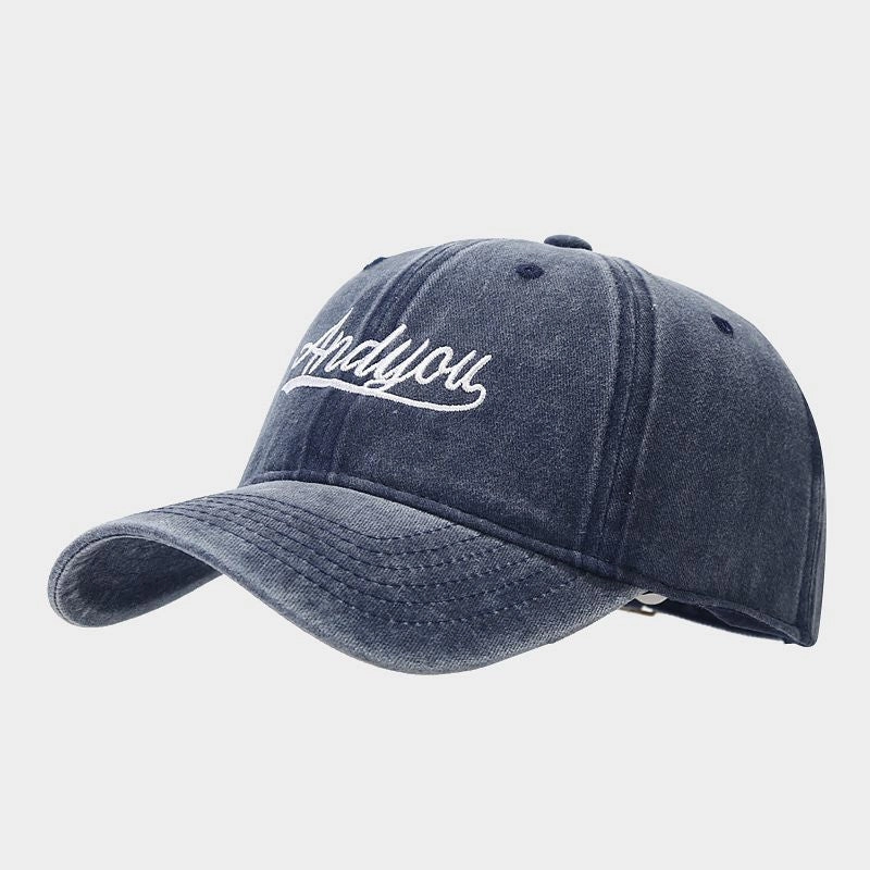 Wholesale Cotton Curved Brim Letter Baseball Cap