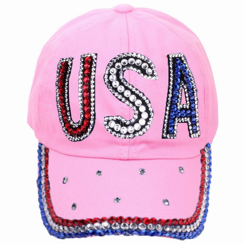 Wholesale Cotton Dot Diamond Baseball Cap
