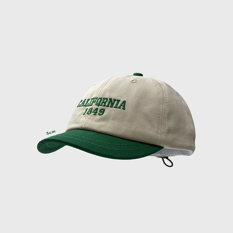 Wholesale Cotton Drawstring Short Brim Baseball Cap