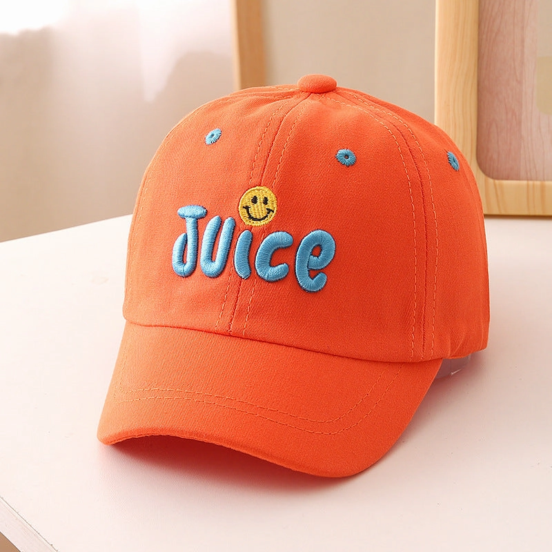 Wholesale Cotton Embroidered Letter Children's Baseball Caps
