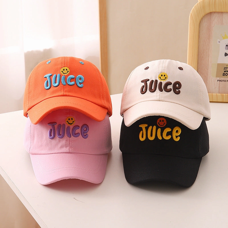 Wholesale Cotton Embroidered Letter Children's Baseball Caps