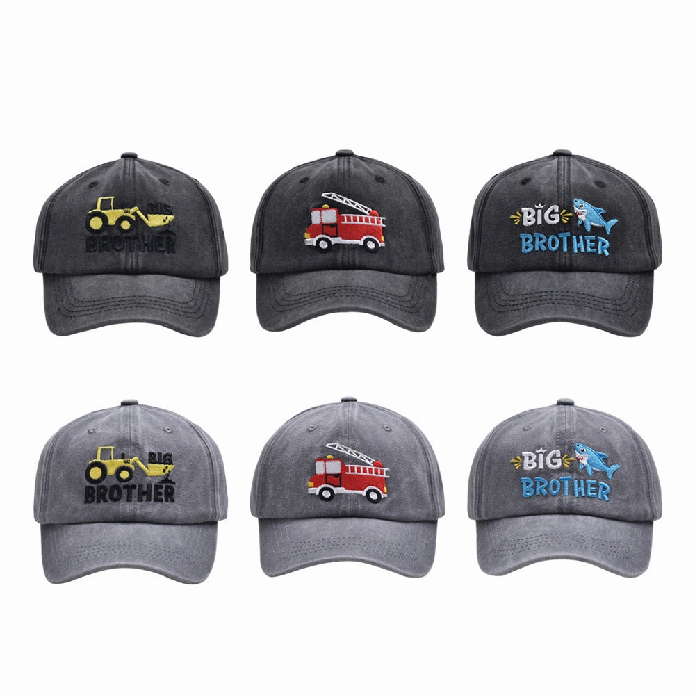 Wholesale Cotton Embroidered Small Car Children's Baseball Caps