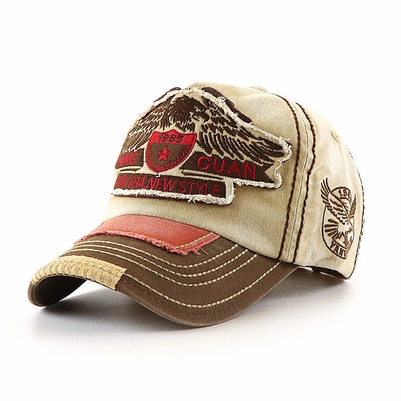 Wholesale Cotton Embroidery Retro Baseball Cap