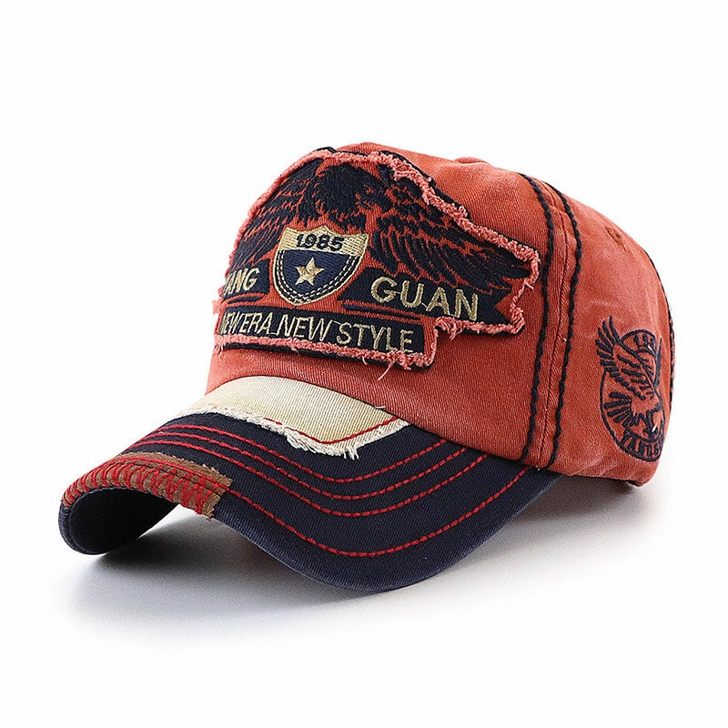 Wholesale Cotton Embroidery Retro Baseball Cap