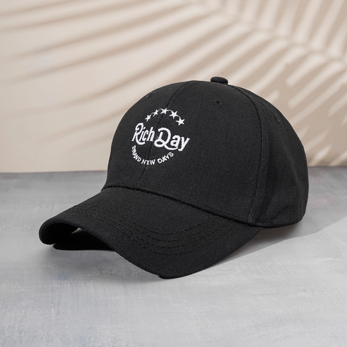 Wholesale Cotton English Letter RICH Baseball Hat