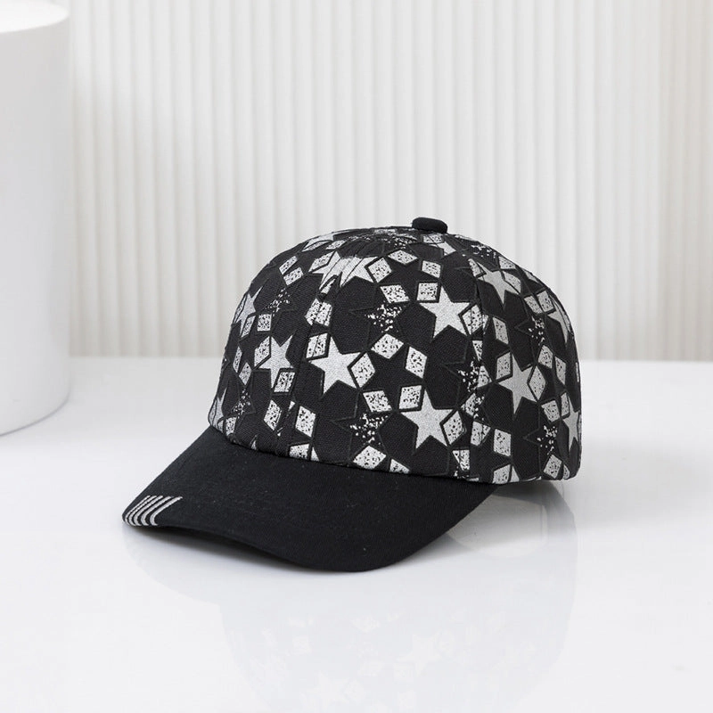 Wholesale Cotton Five-pointed Star Pattern Children's Peaked Cap
