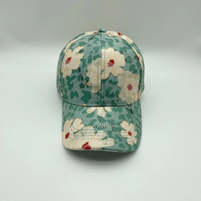 Wholesale Cotton Flower Baseball Cap