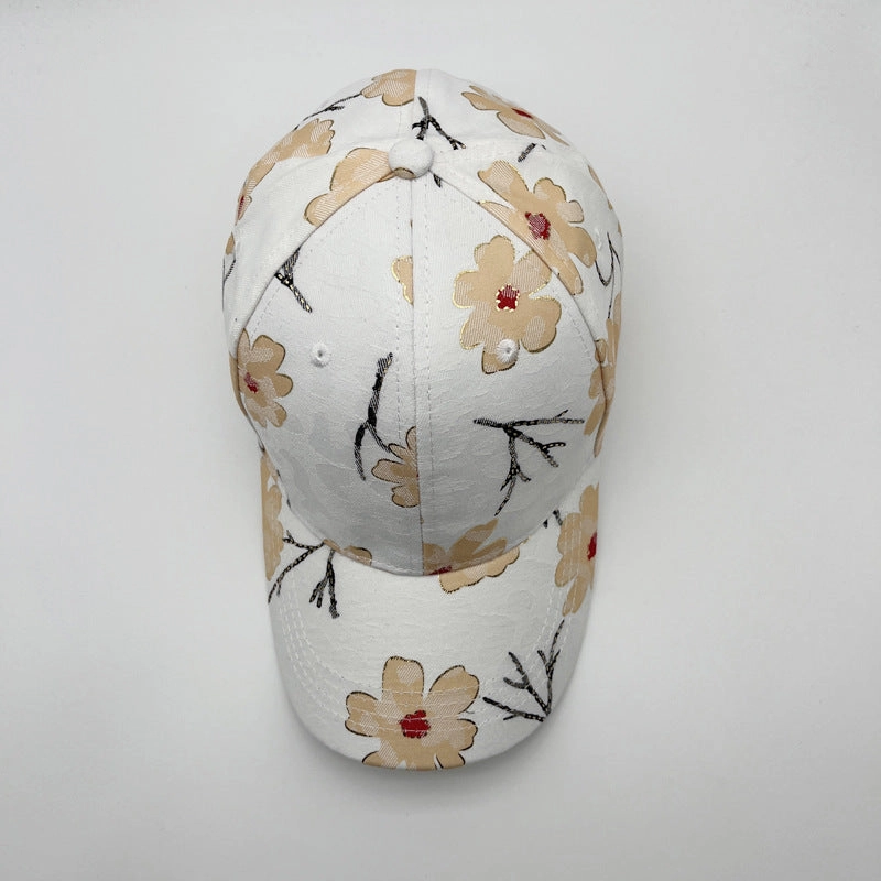 Wholesale Cotton Flower Baseball Cap