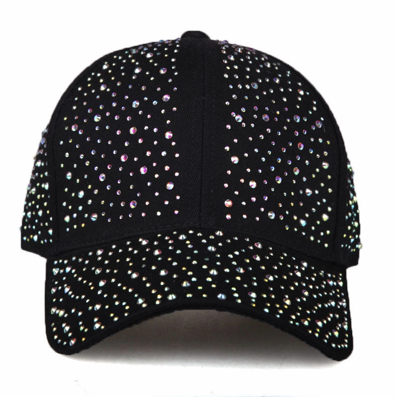 Wholesale Cotton Full Diamond Baseball Cap