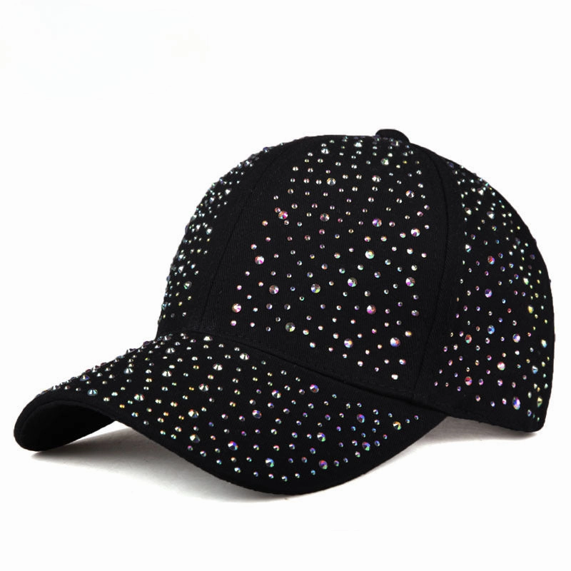 Wholesale Cotton Full Diamond Baseball Caps