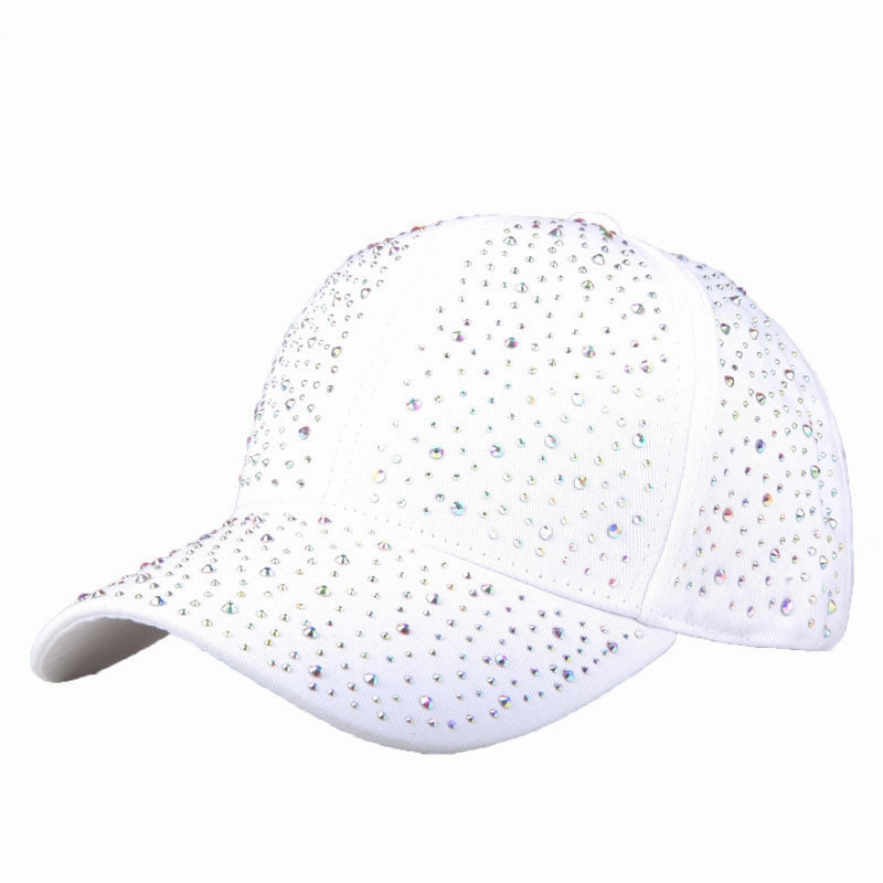 Wholesale Cotton Full Diamond Baseball Caps