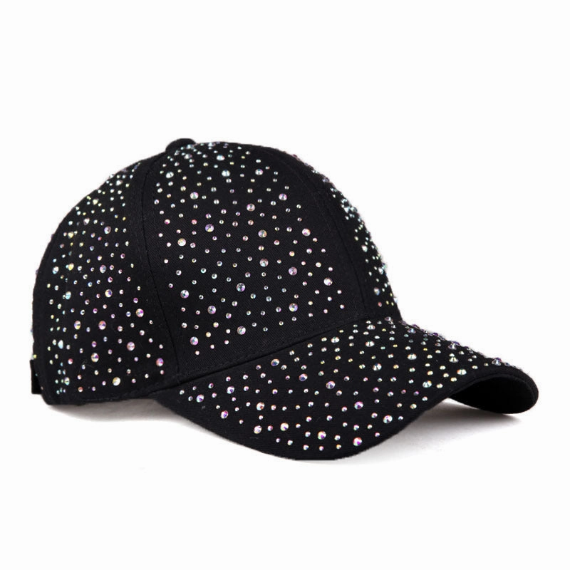 Wholesale Cotton Full Diamond Baseball Caps
