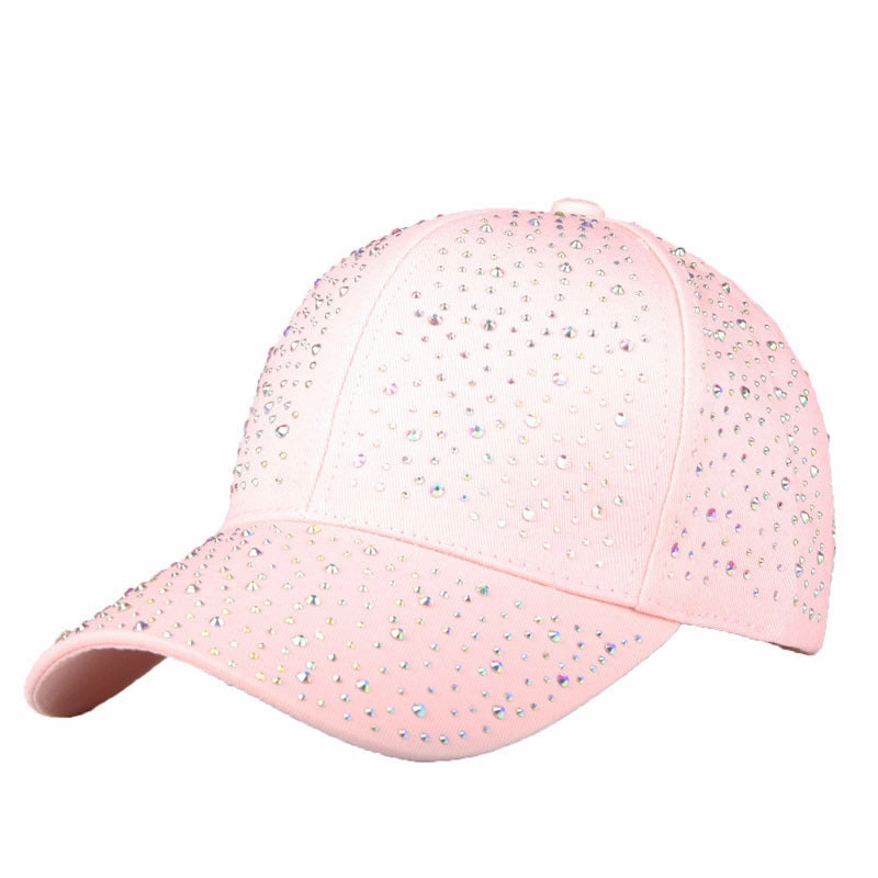 Wholesale Cotton Full Diamond Baseball Caps