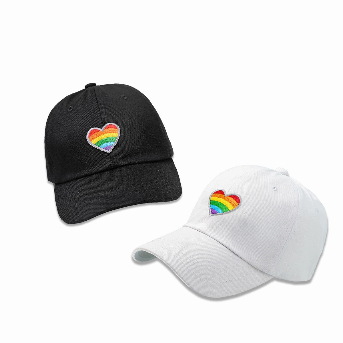 Wholesale Cotton Gradient Heart Baseball Cap