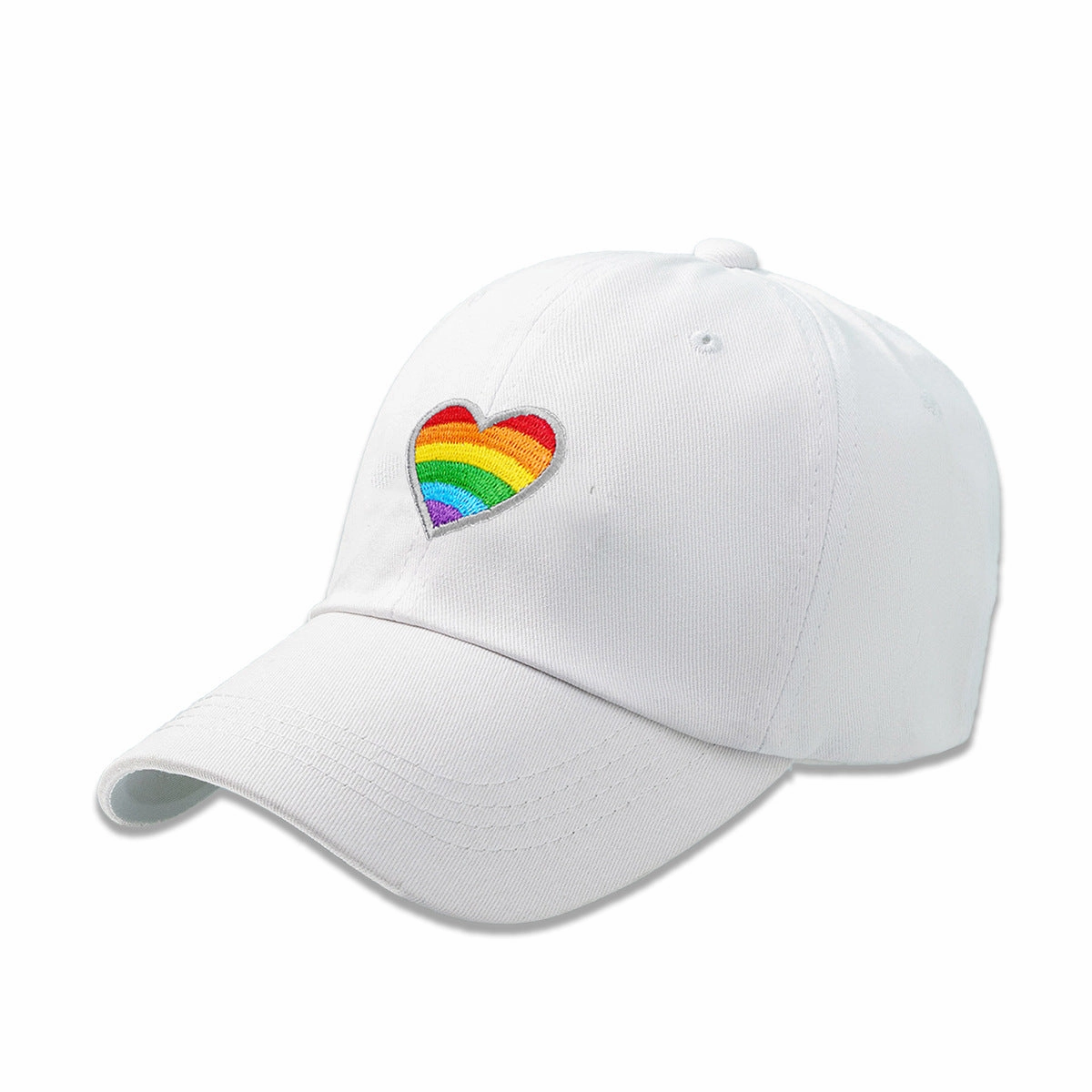 Wholesale Cotton Gradient Heart Baseball Cap