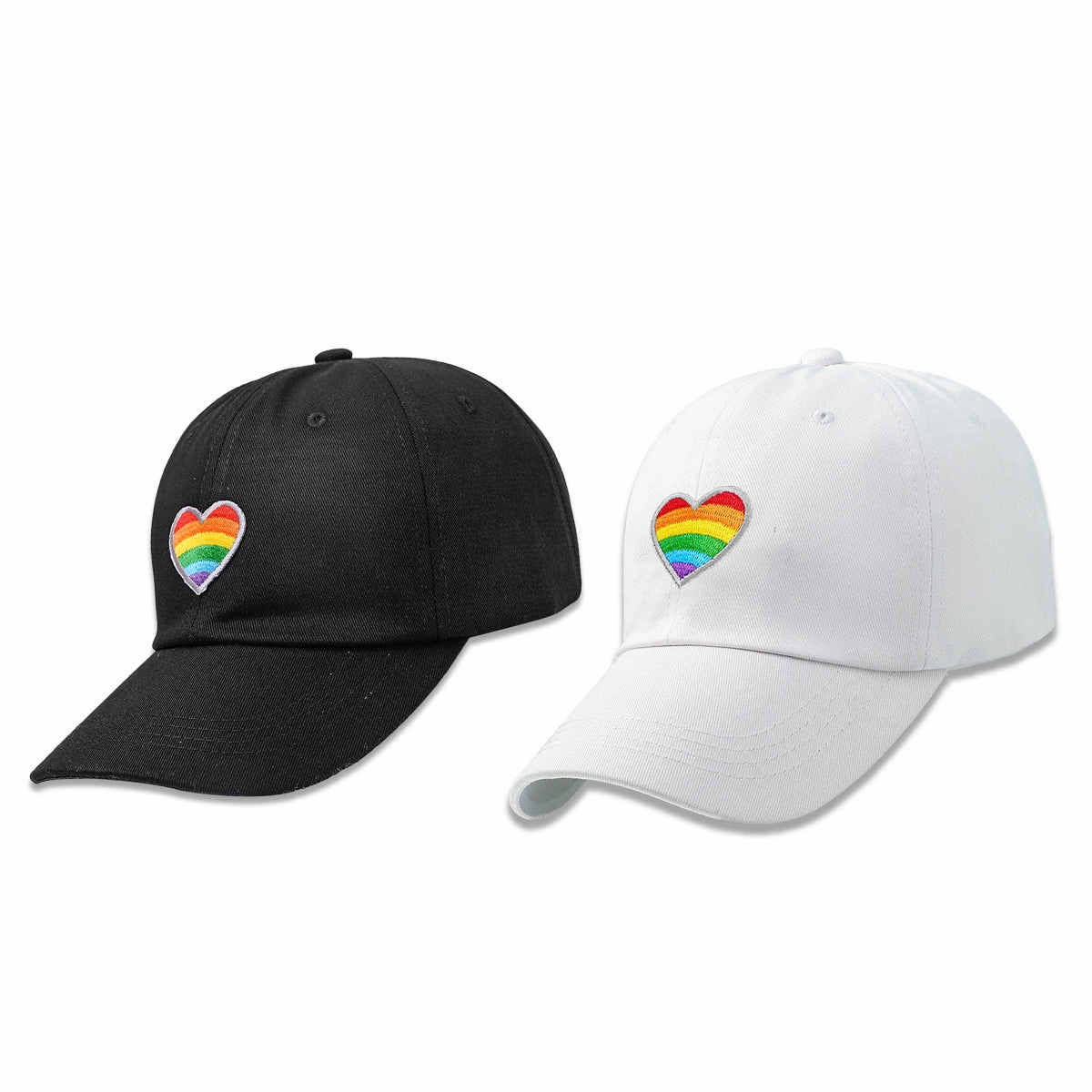 Wholesale Cotton Gradient Heart Baseball Cap