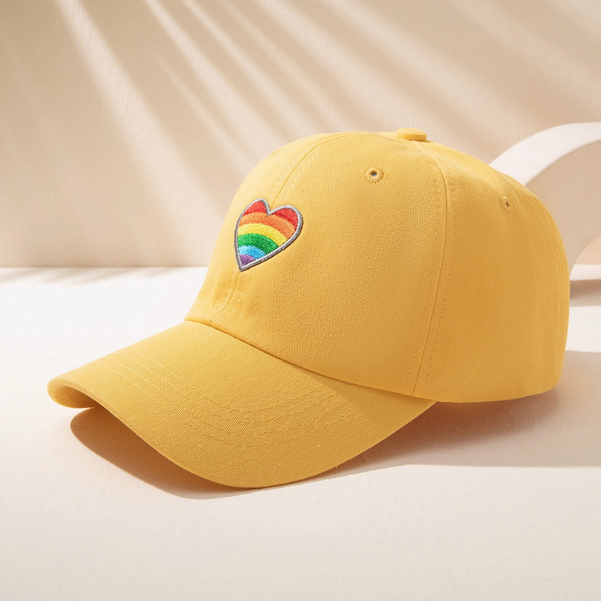 Wholesale Cotton Gradient Heart Baseball Cap