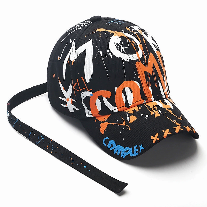Wholesale Cotton Graffiti Peaked Cap