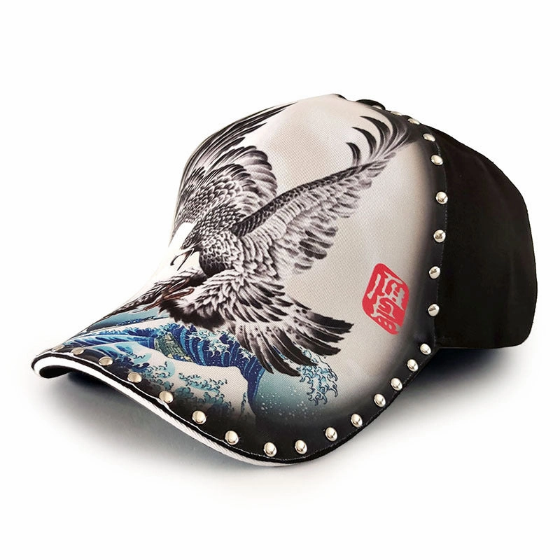 Wholesale Cotton Hardtop Wide Brim Animal Print Caps