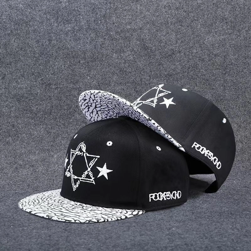 Wholesale Cotton Hip-hop Flat Brim Baseball Caps