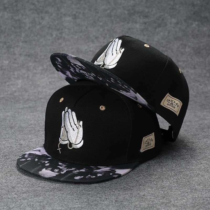 Wholesale Cotton Hip-hop Flat Brim Baseball Caps