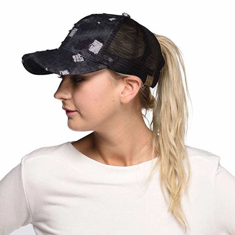 Wholesale Cotton Hole Cowboy Bat Baseball Cap