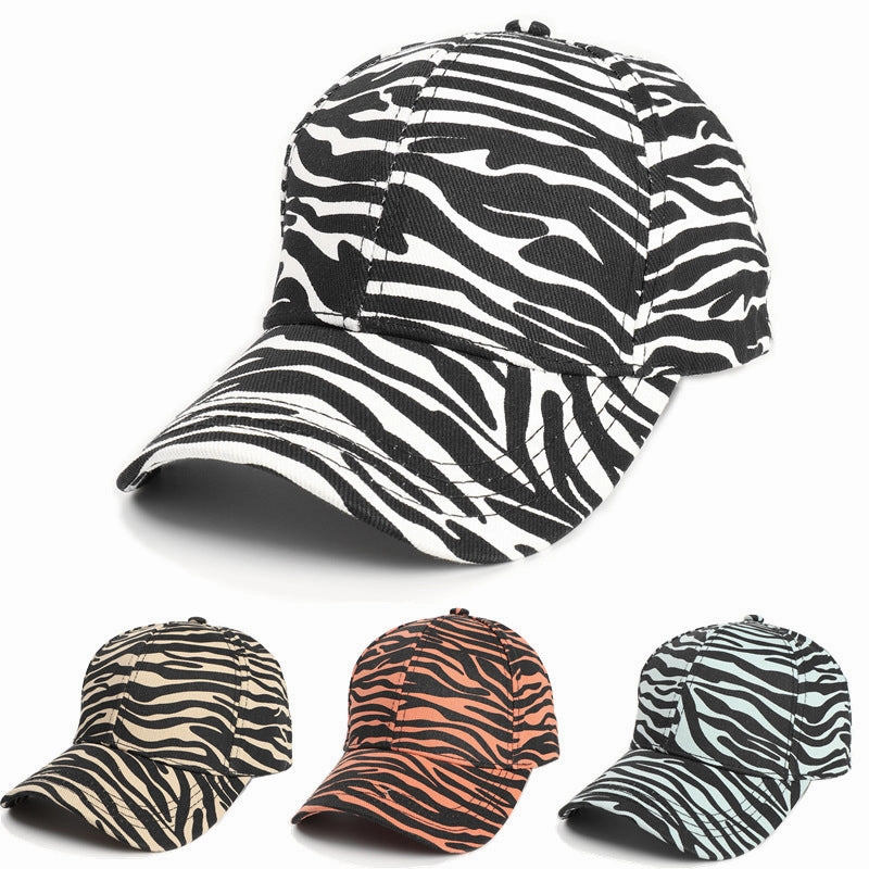 Wholesale Cotton Horse Print Hard Top Baseball Cap