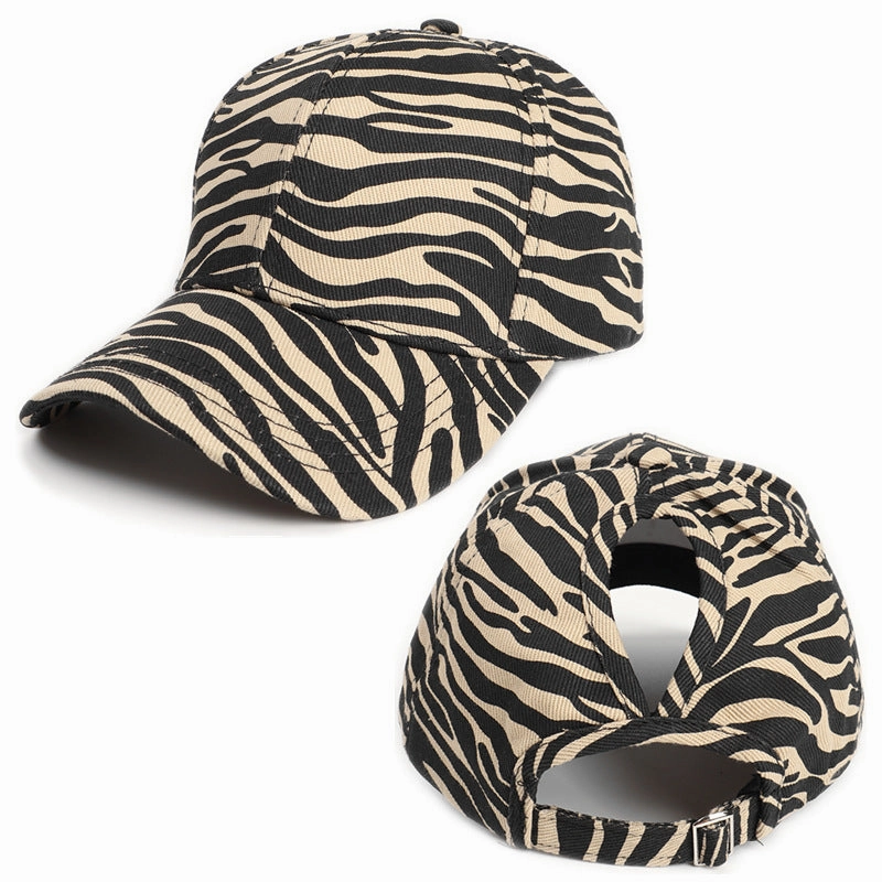 Wholesale Cotton Horse Print Hard Top Baseball Cap