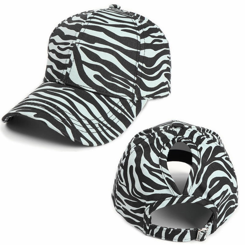 Wholesale Cotton Horse Print Hard Top Baseball Cap