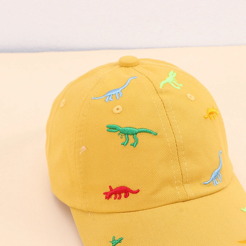 Wholesale Cotton Kids Embroidered Cartoon Baseball Cap