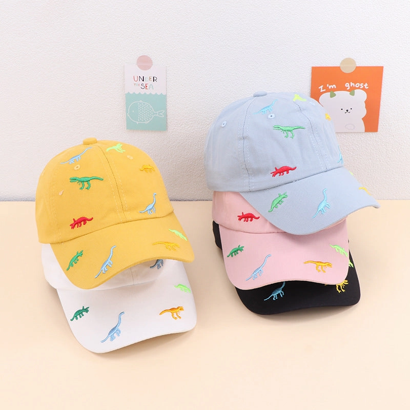 Wholesale Cotton Kids Embroidered Cartoon Baseball Cap