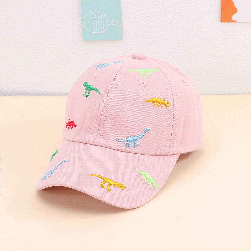 Wholesale Cotton Kids Embroidered Cartoon Baseball Cap