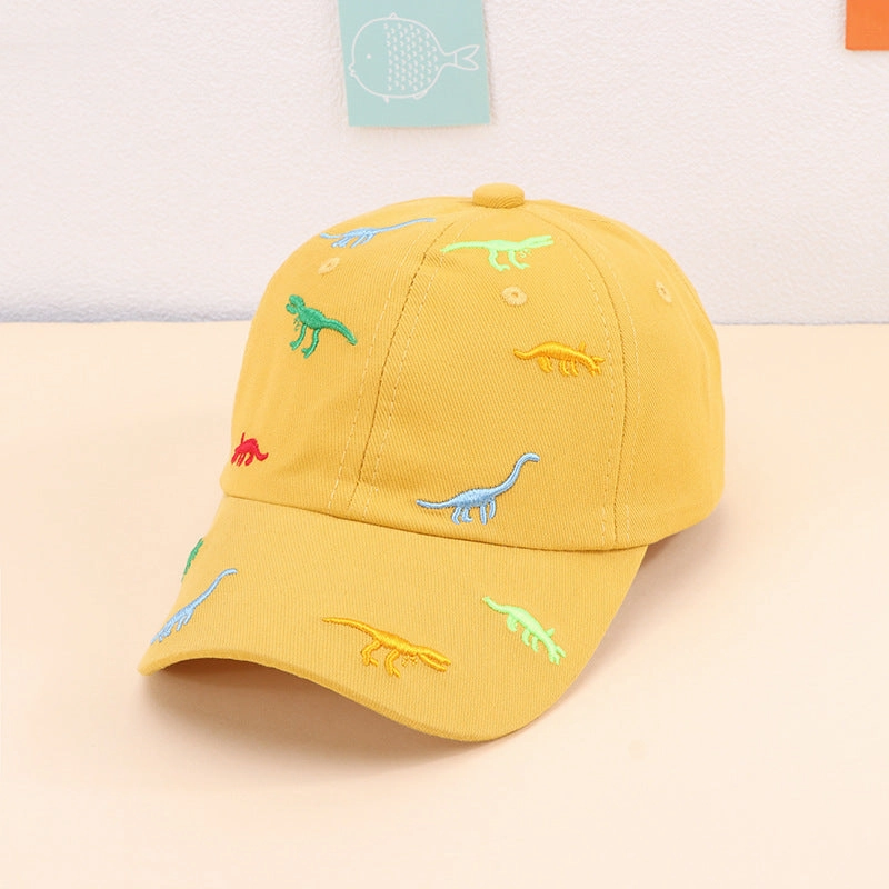 Wholesale Cotton Kids Embroidered Cartoon Baseball Cap