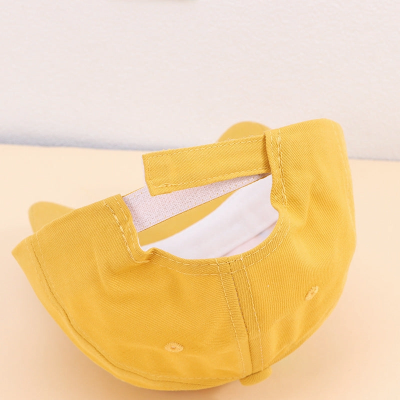 Wholesale Cotton Kids Embroidered Cartoon Baseball Cap